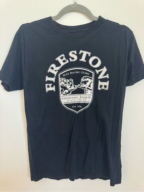 Firestone Walker Black Graphic Logo Tee